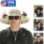 Men Women Outdoor Wide Brim Sun Hat with Solar Fan UV Protection Hiking Fishing