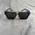 Luxury Black Oversized Sunglasses Men Women Acetate Frame w/ Case & Cloth