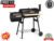 BBQ Grill Charcoal, Barbecue Pit Patio Backyard Meat Cooker Smoker Portable