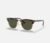 Ray-Ban Sunglasses RB3016 Clubmaster Classic Tortoise Frame Green Lenses 51MM