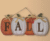 Fall Decor Wall Sign Wooden Pumpkins 15.5in X 7.25in Wreath Crafts Hanging