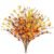 12 Pack Fall Decorations for Home 17 Inch Fall Flowers Orange Red and Yellow
